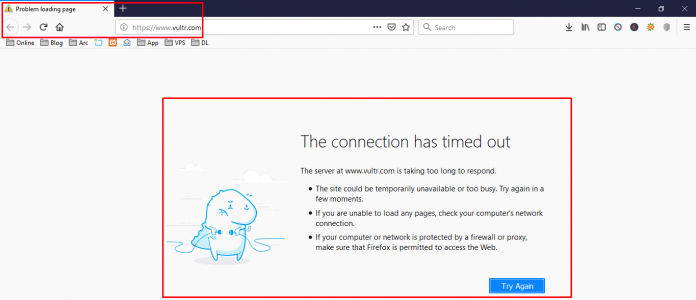 firefox error